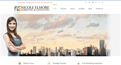 Desktop Screenshot of nicoleelmore.com